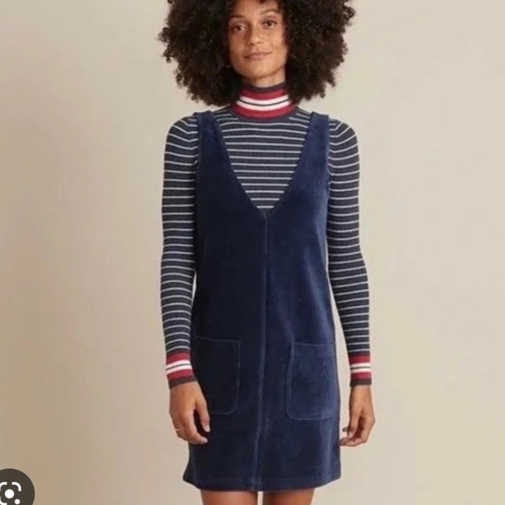 marine layer corduroy jumper navy blue